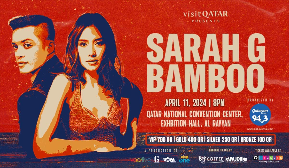 Sarah G x Bamboo Live In Qatar